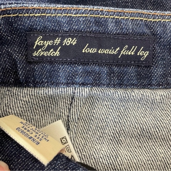Citizens of Humanity Faye #184 Stretch Low Waist Full Leg Jeans - Picture 9 of 10